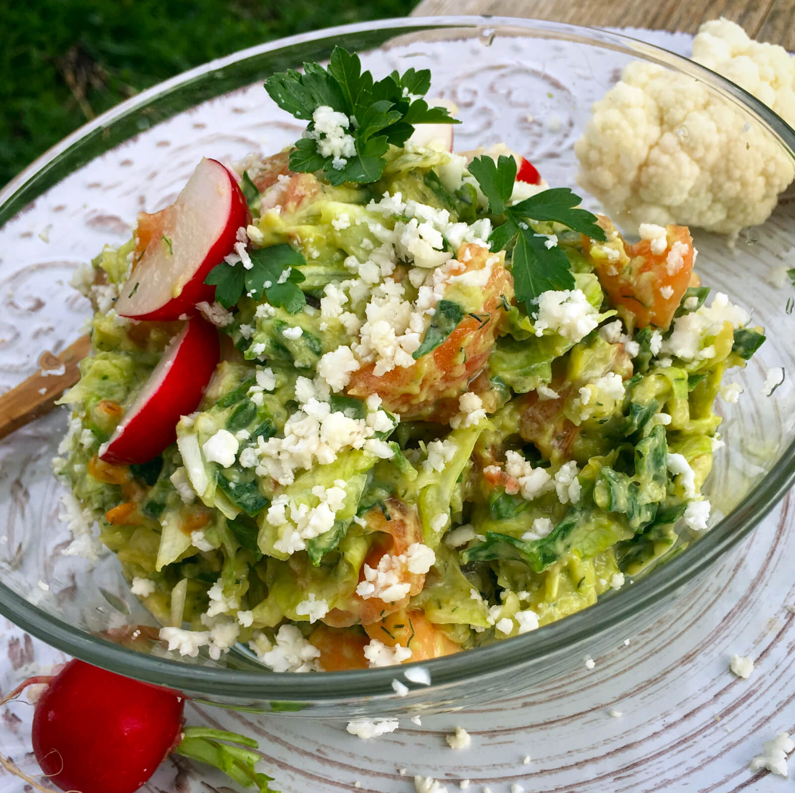 Creamy Collard & Cauliflower