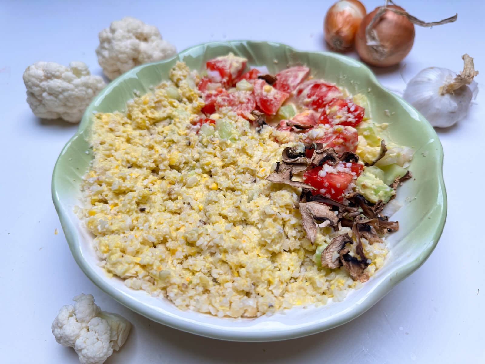 Mushroom and Corn Rawsotto